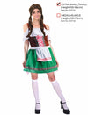 Adult Beer lady costume Green-Party Land Online